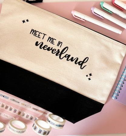 "Meet me in Neverland" Pouch/Tote Bag