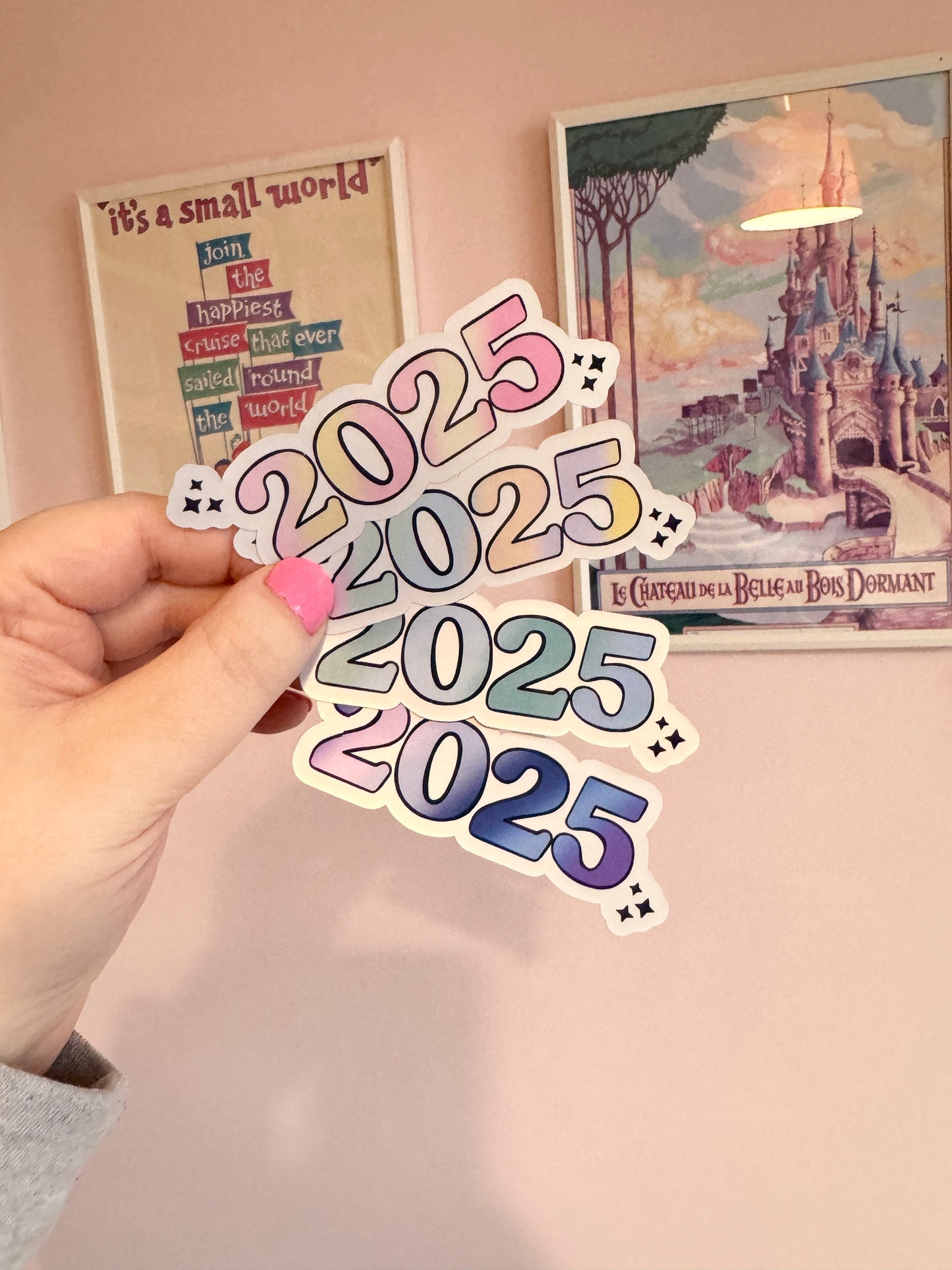 2025 Lavender Sky Holographic Sticker