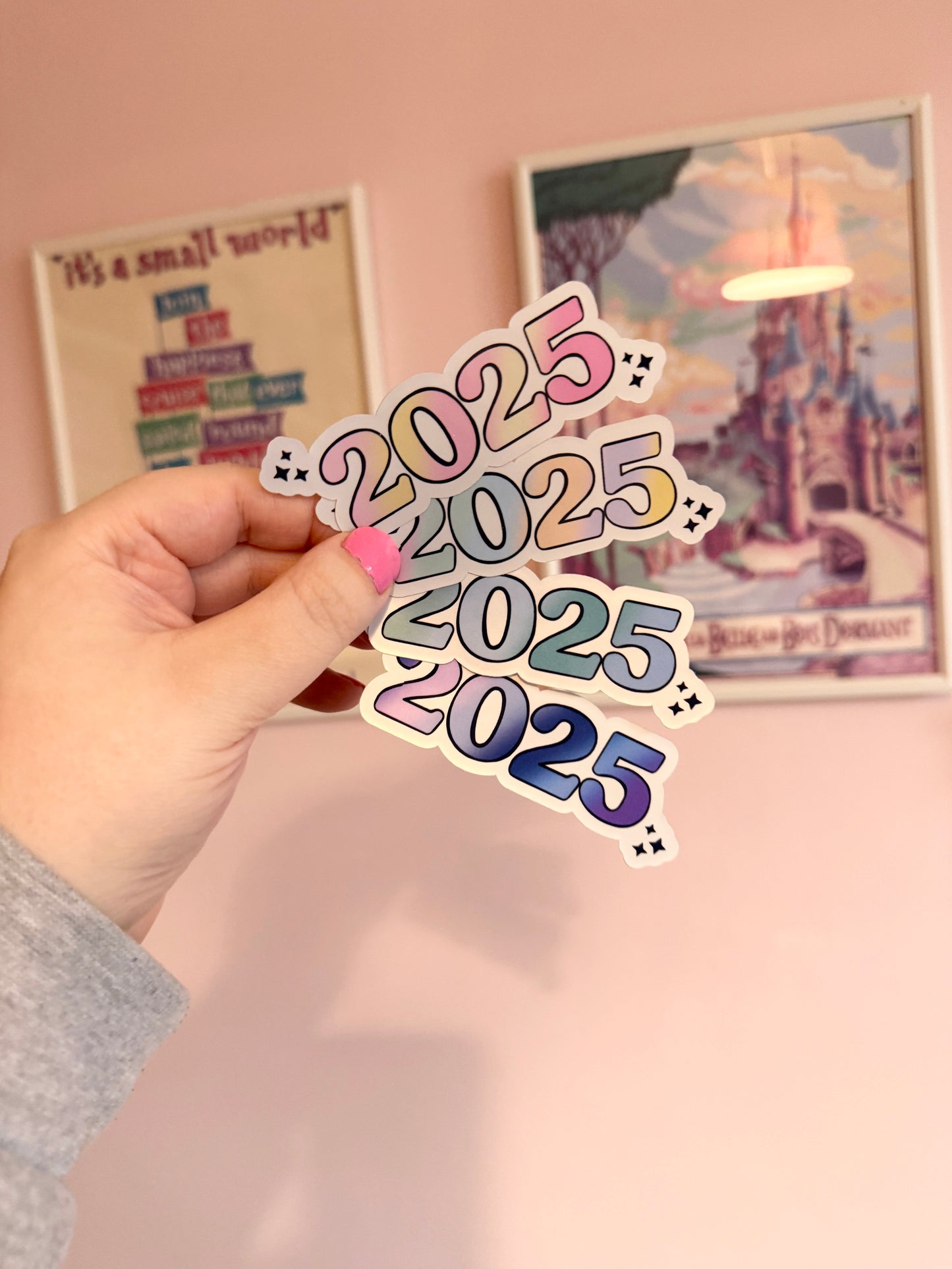 2025 Lavender Sky Holographic Sticker