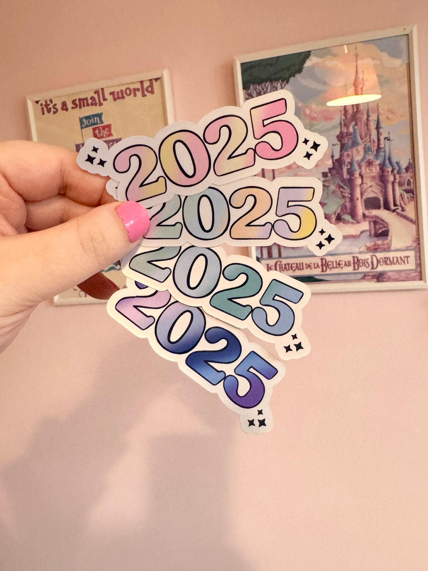 2025 Lavender Sky Holographic Sticker