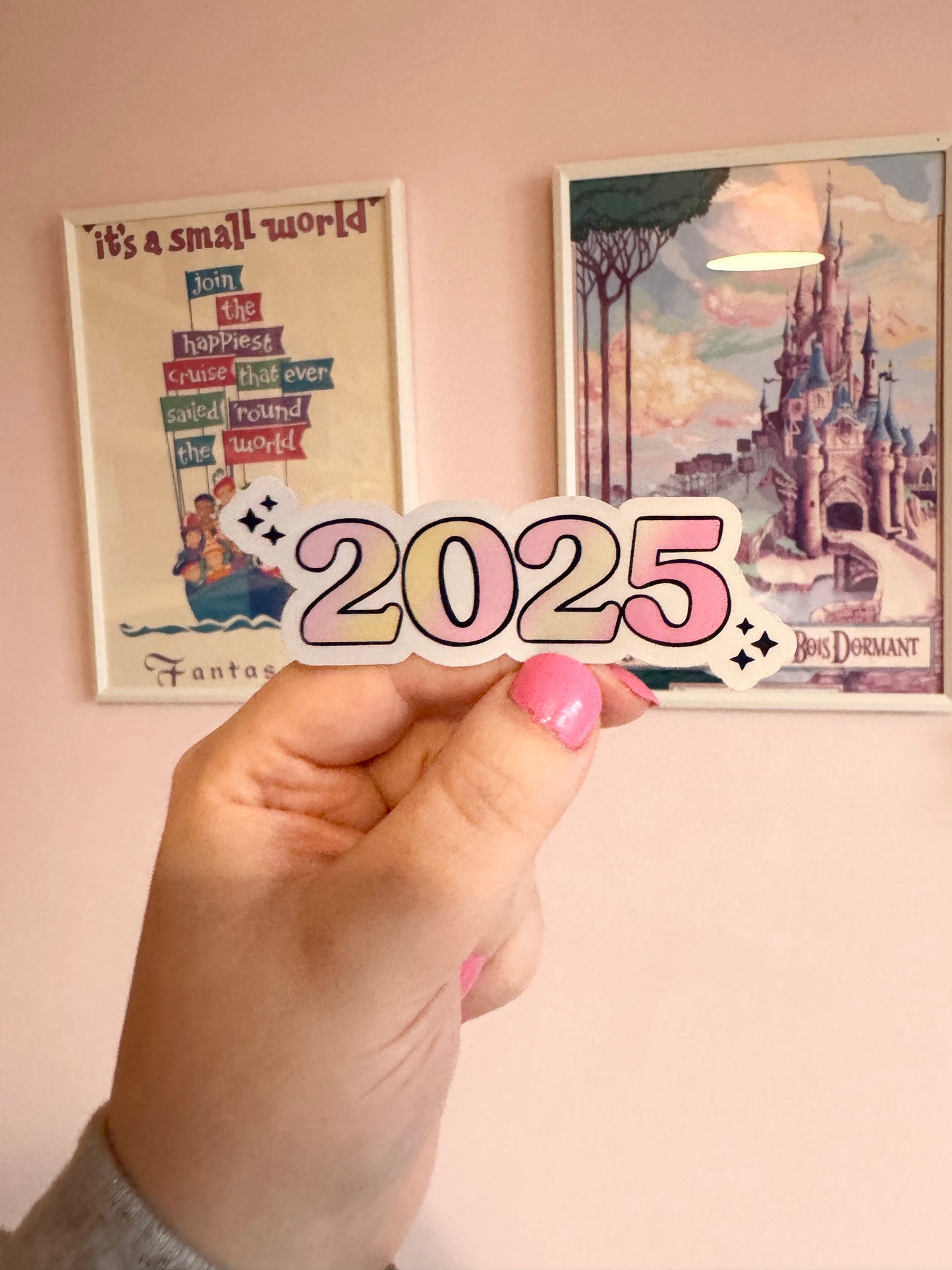 2025 Strawberry Lemonade Holographic Sticker