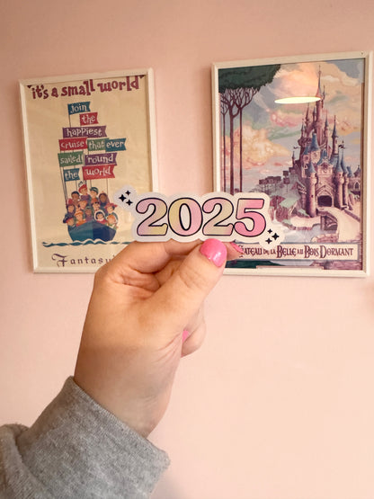 2025 Strawberry Lemonade Holographic Sticker