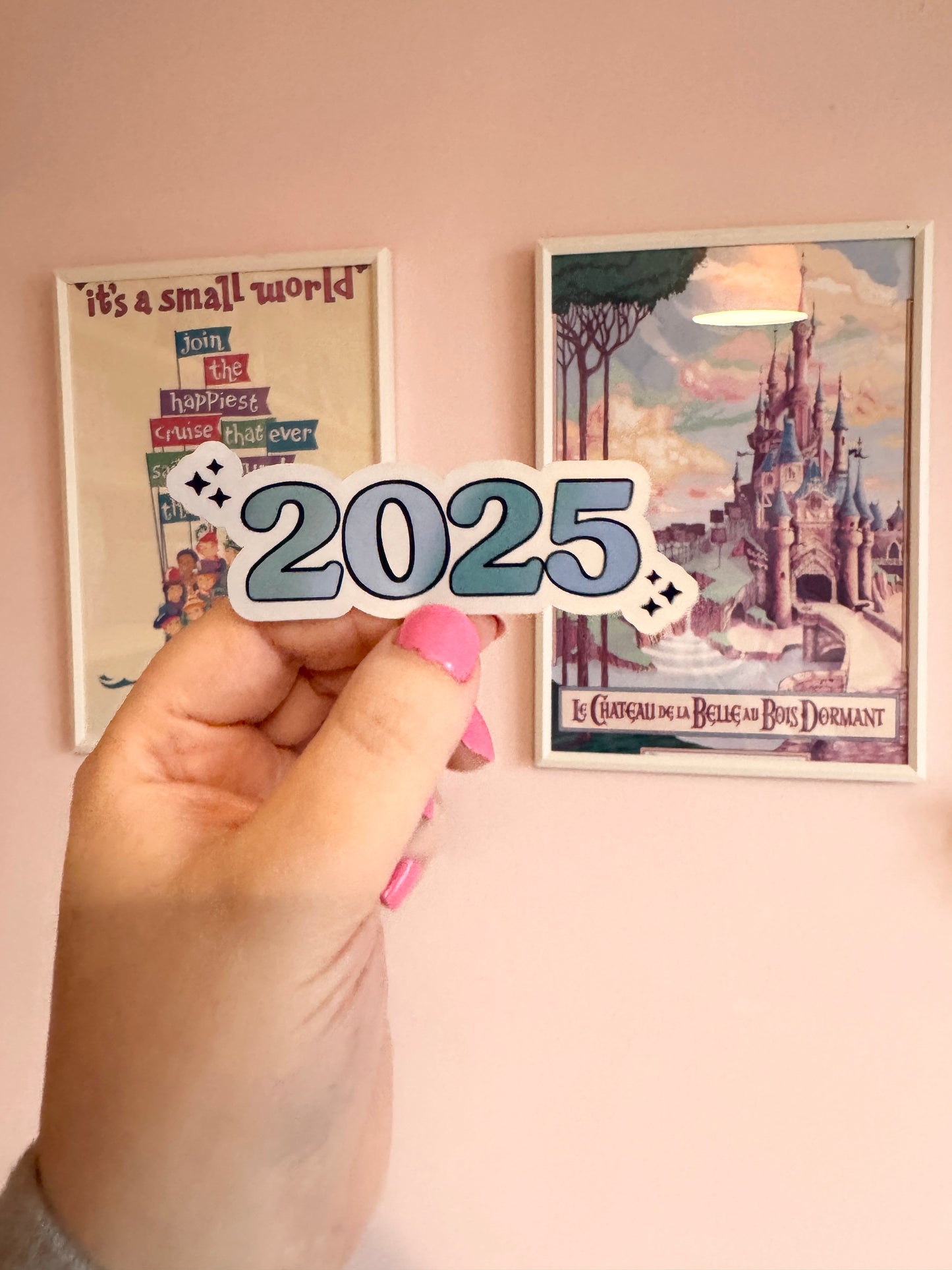 2025 Mint Haze Holographic Sticker