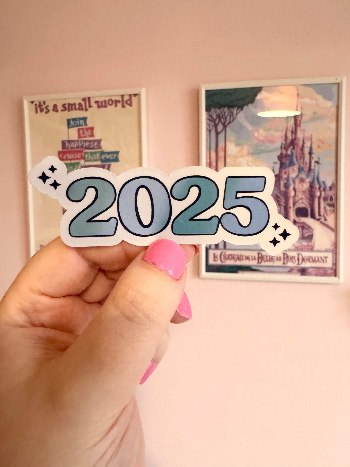 2025 Mint Haze Holographic Sticker