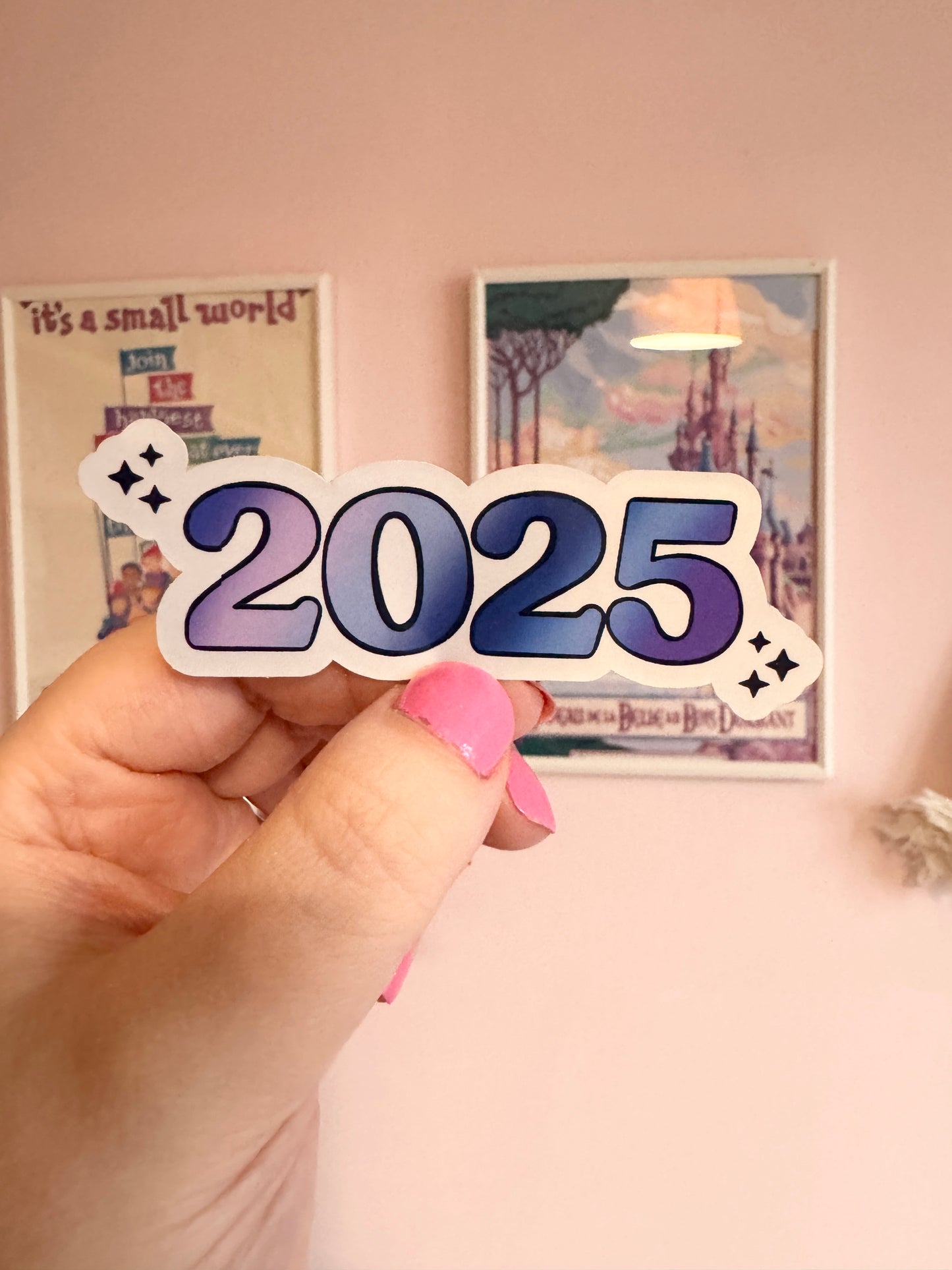 2025 Lavender Sky Holographic Sticker