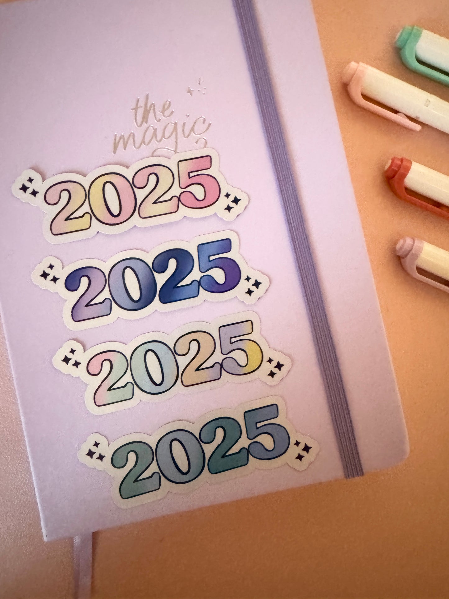 2025 Lavender Sky Holographic Sticker