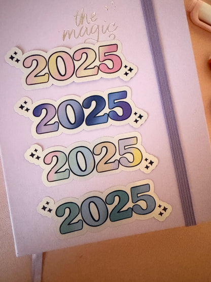 2025 Mint Haze Holographic Sticker