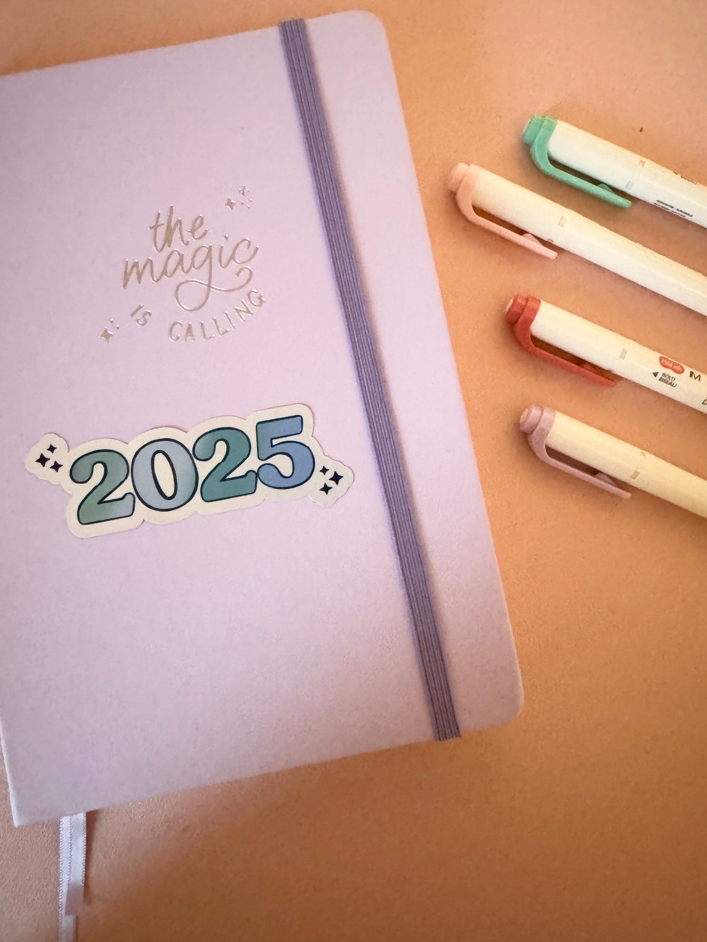 2025 Mint Haze Holographic Sticker