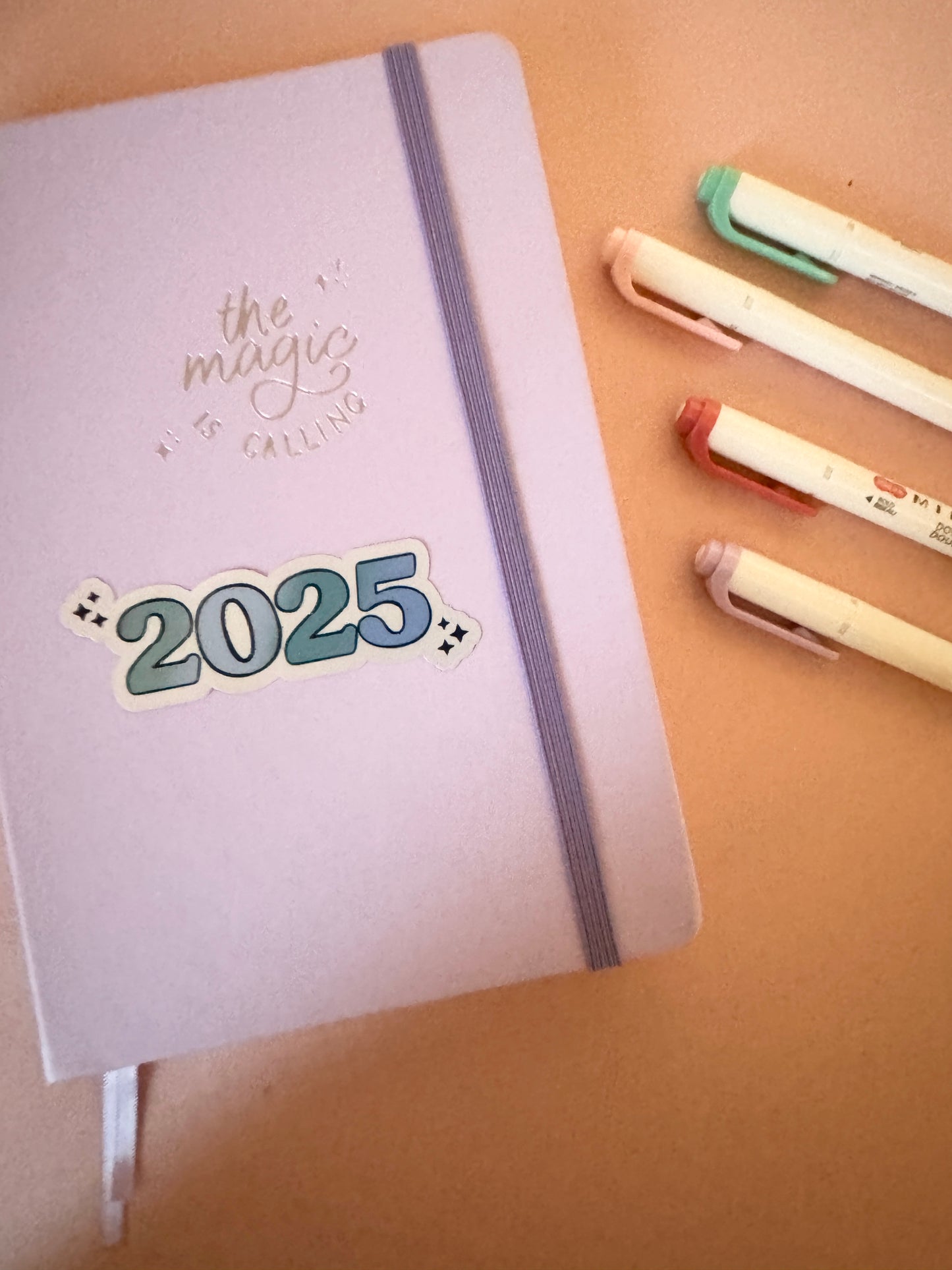 2025 Mint Haze Holographic Sticker