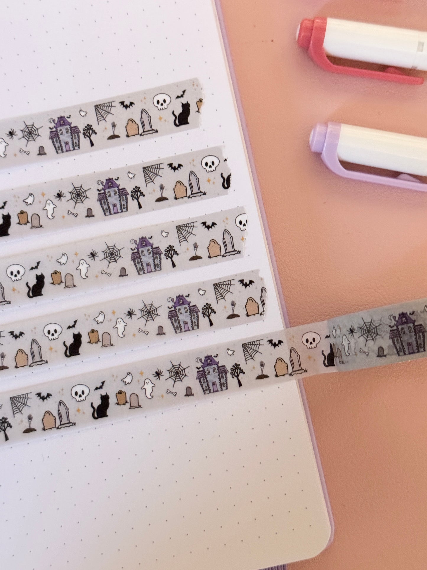 15mm Haunted Manor Washi Tape