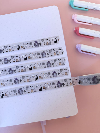 15mm Haunted Manor Washi Tape