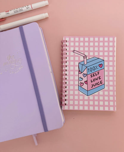 A6 Self Love Juice Box Sticker Book