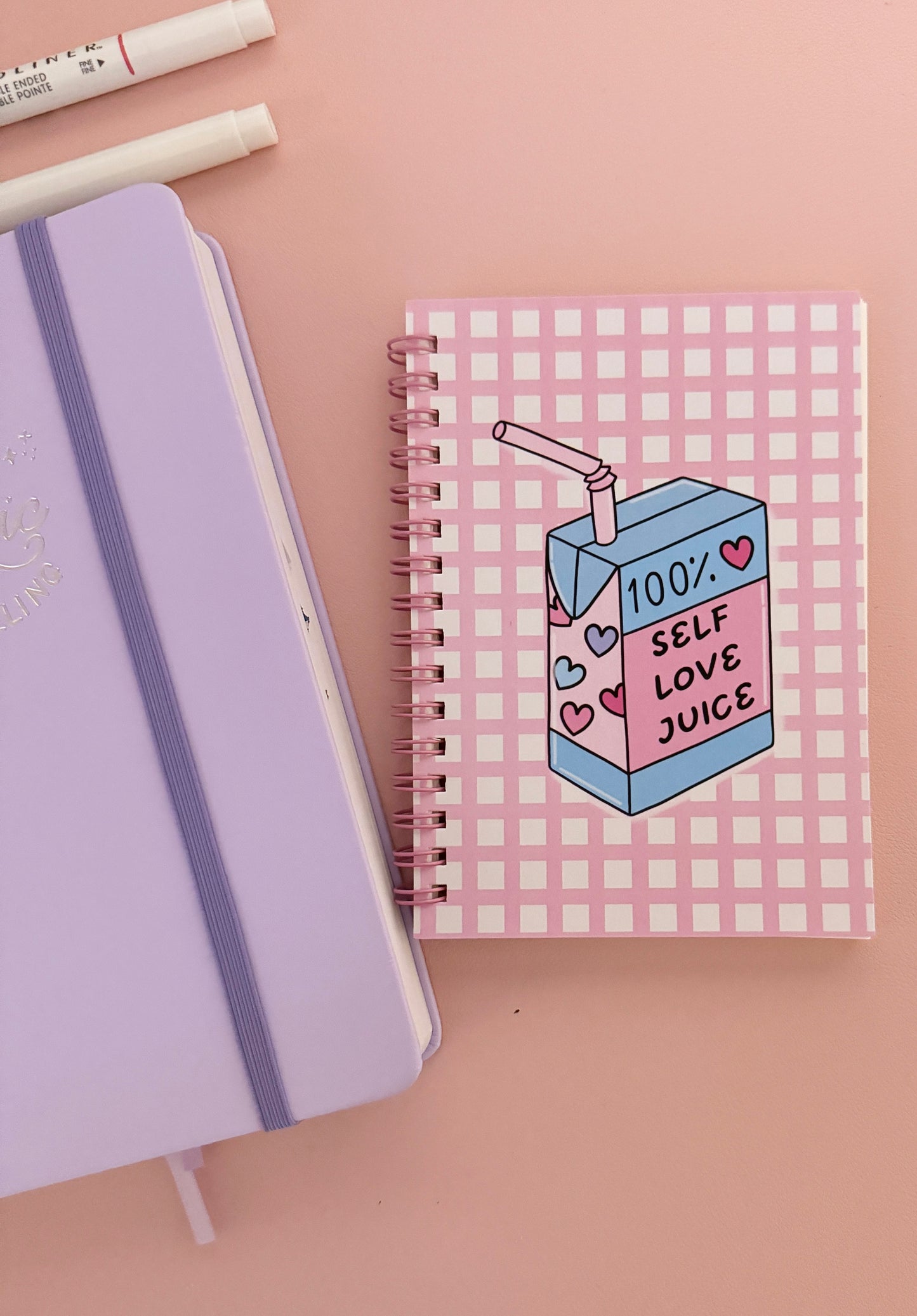 A6 Self Love Juice Box Sticker Book