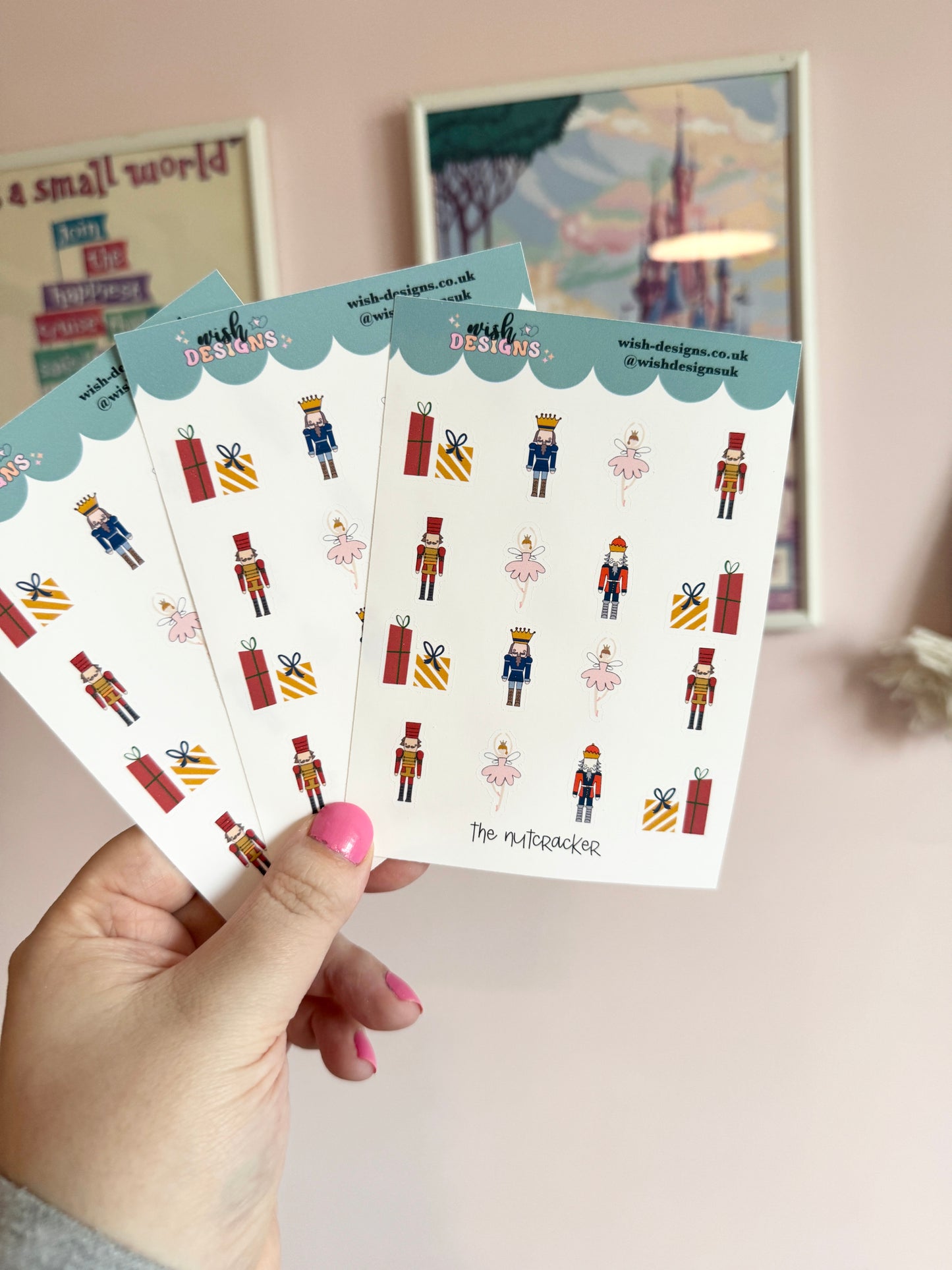 The Nutcracker Vinyl Sticker Sheet