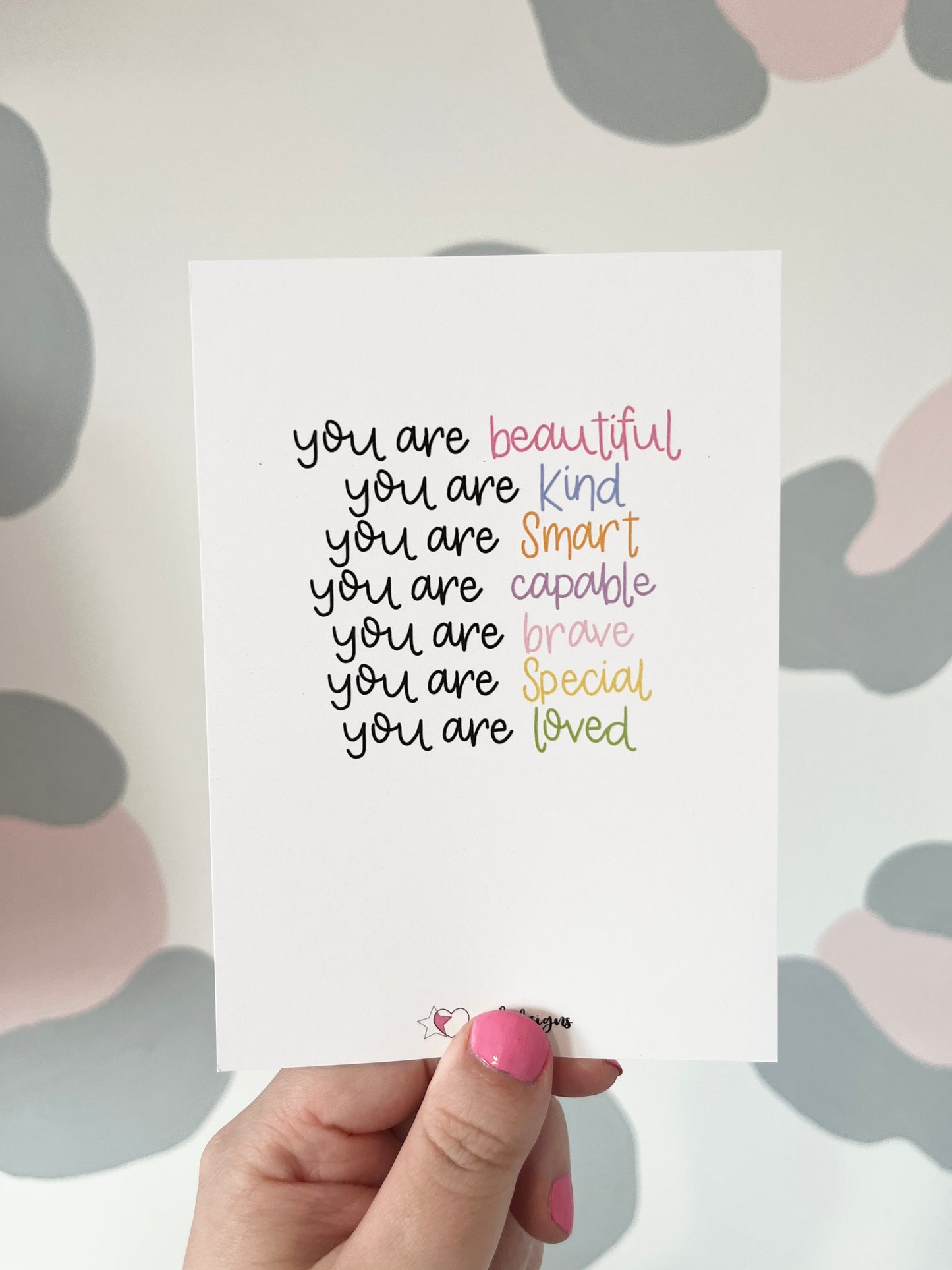 'You Are...' Postcard