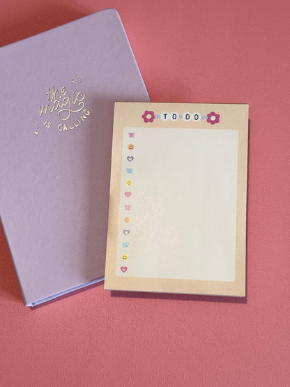 A6 Friendship Bracelet Notepad