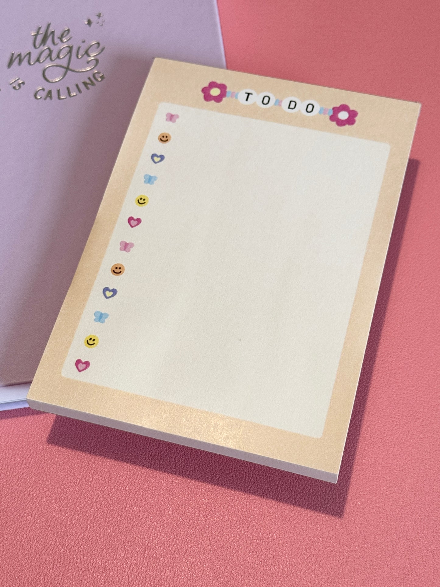 A6 Friendship Bracelet Notepad