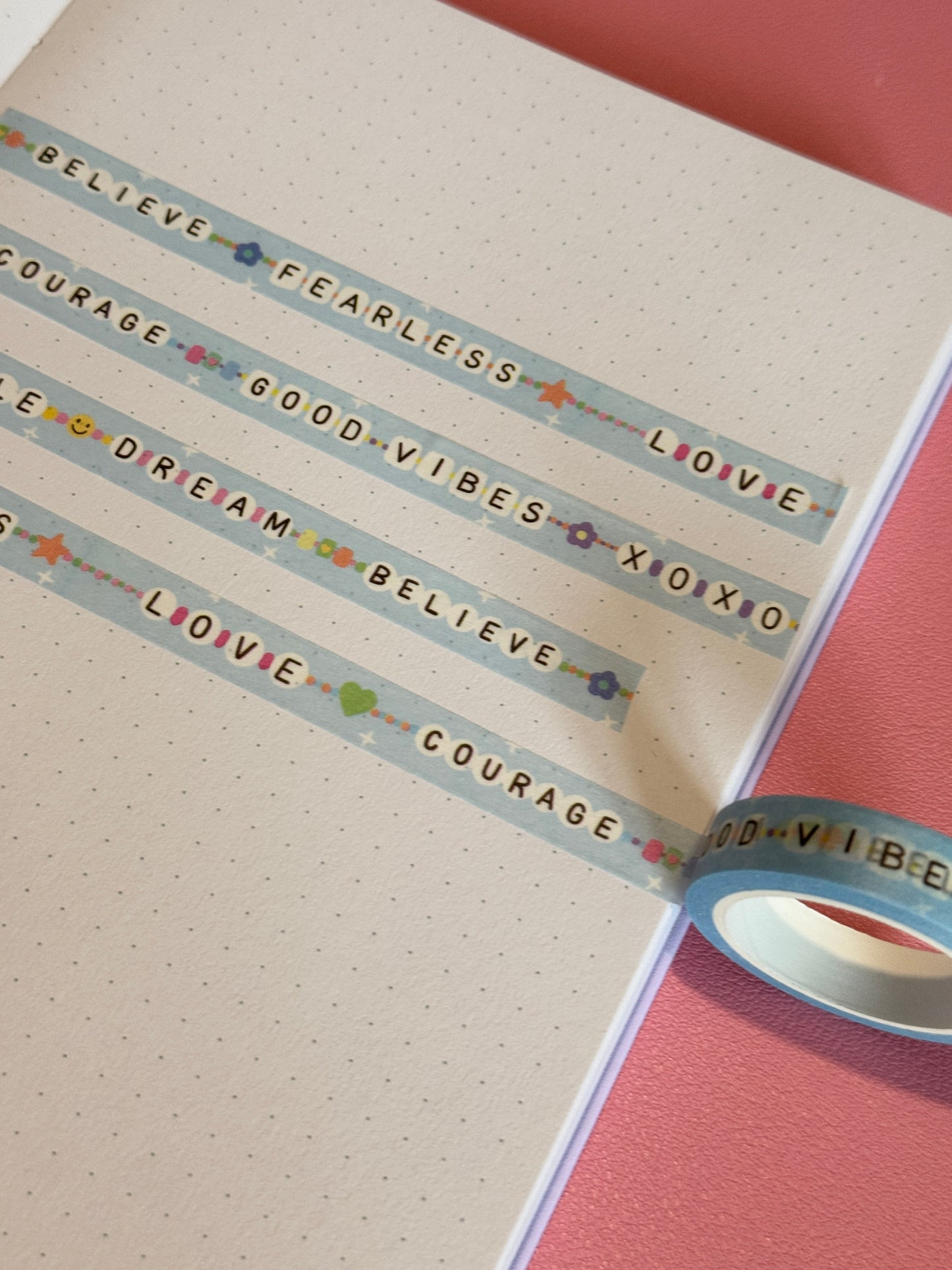 10mm Friendship Bracelet Washi Tape