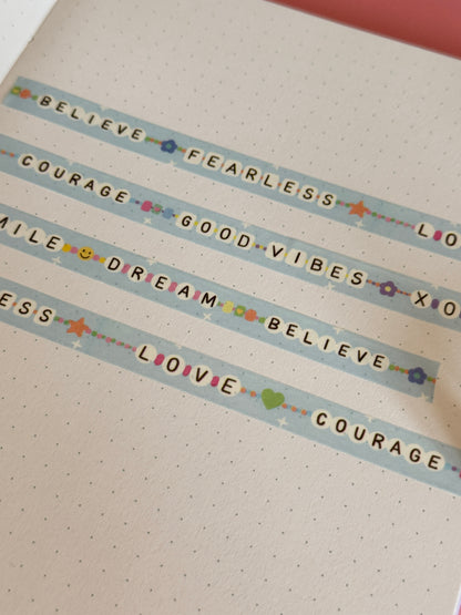 10mm Friendship Bracelet Washi Tape