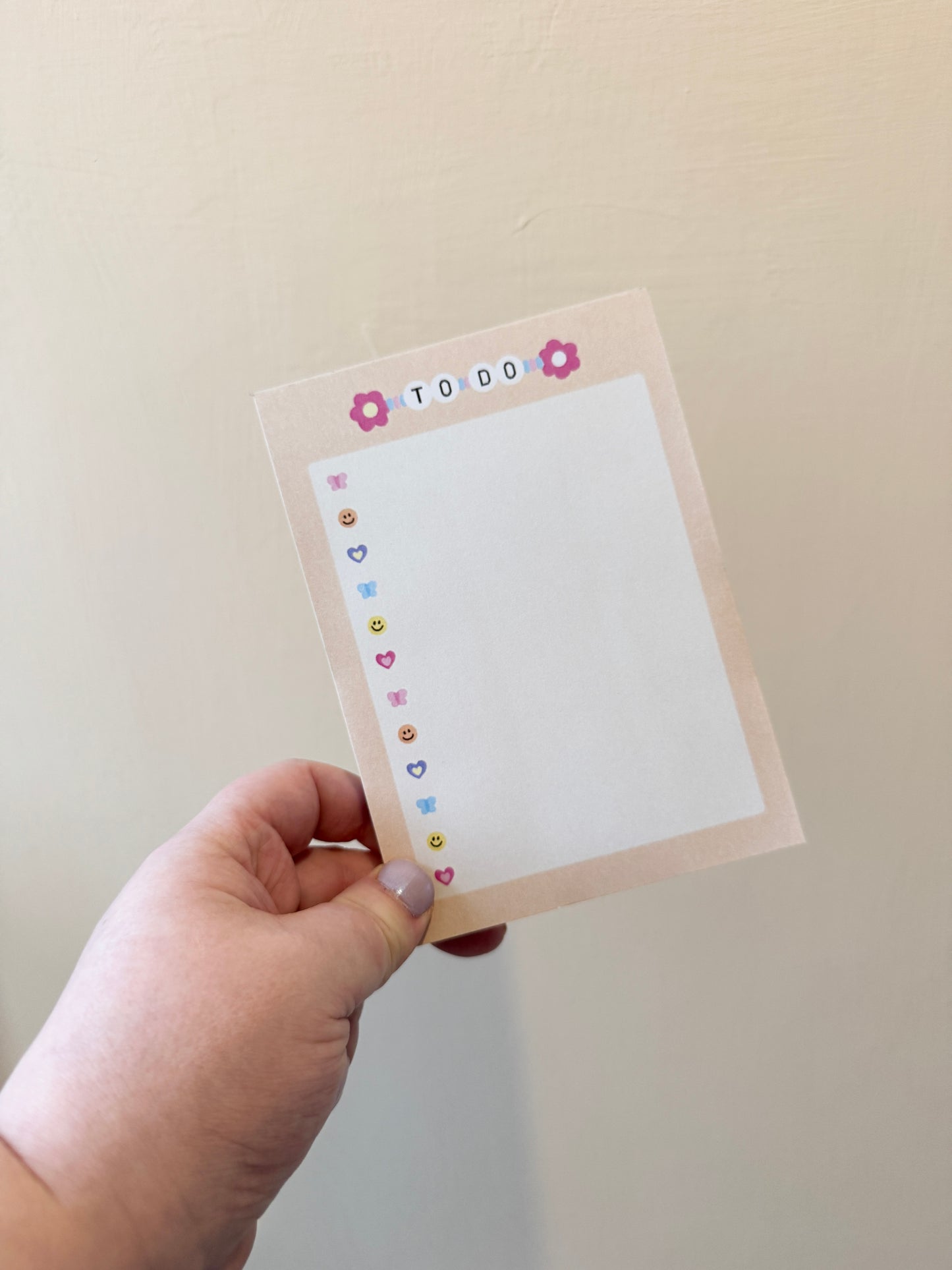 A6 Friendship Bracelet Notepad