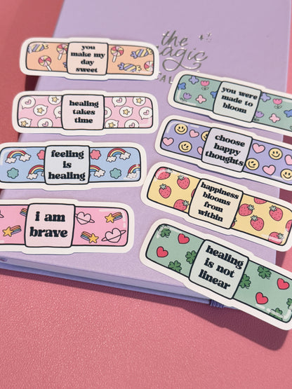 Healing Plasters Vinyl Sticker Pack