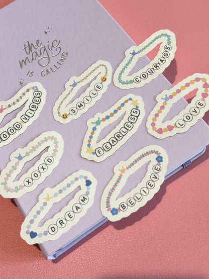 Friendship Bracelets Vinyl Sticker Pack