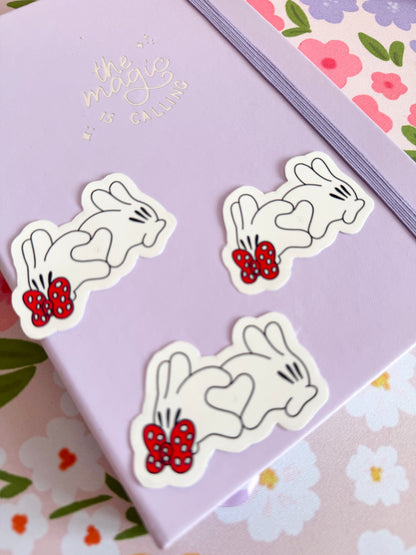 Magical Heart Hands Clear Sticker