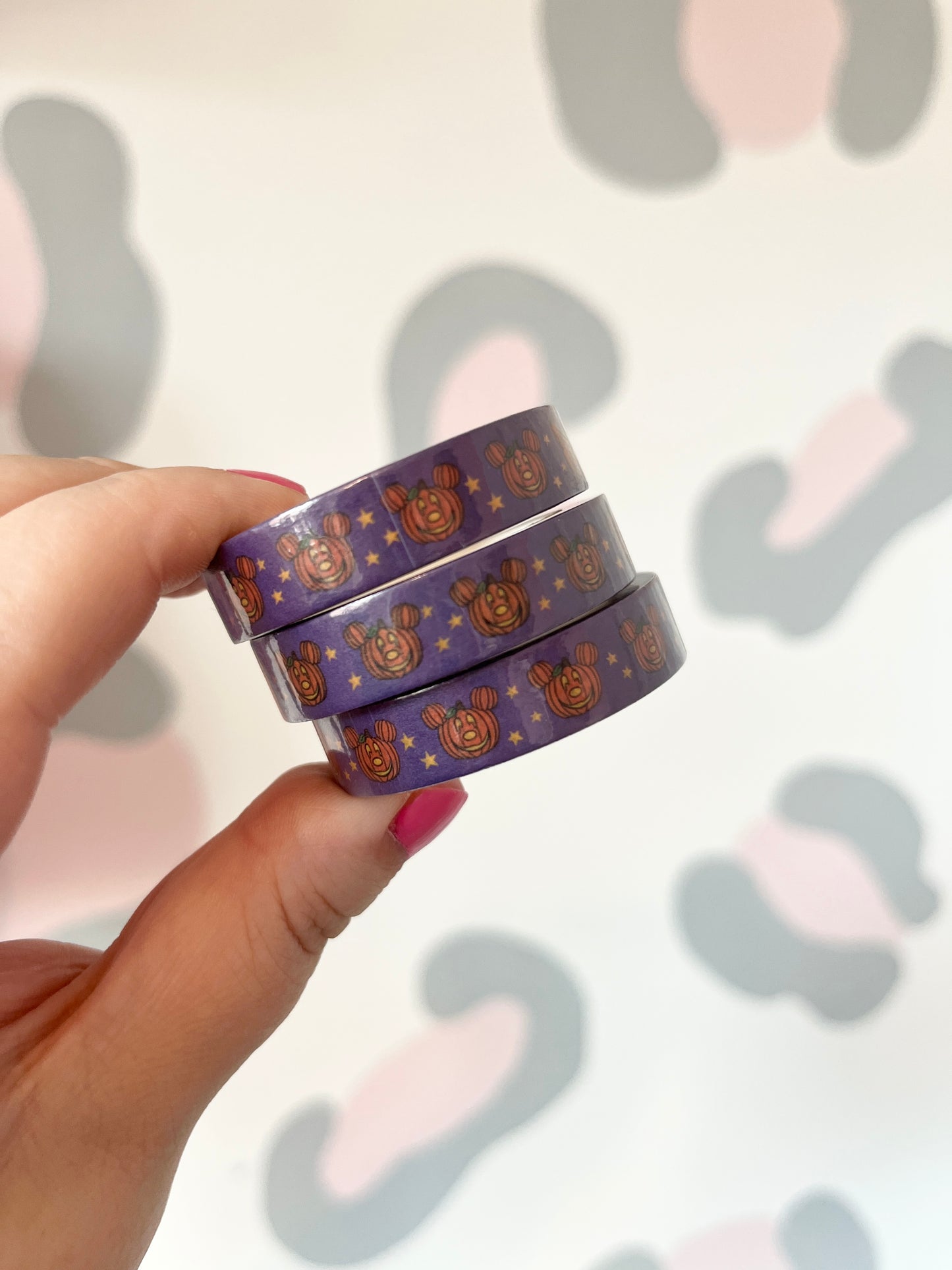 10mm Mouse Pumpkins Washi Tape