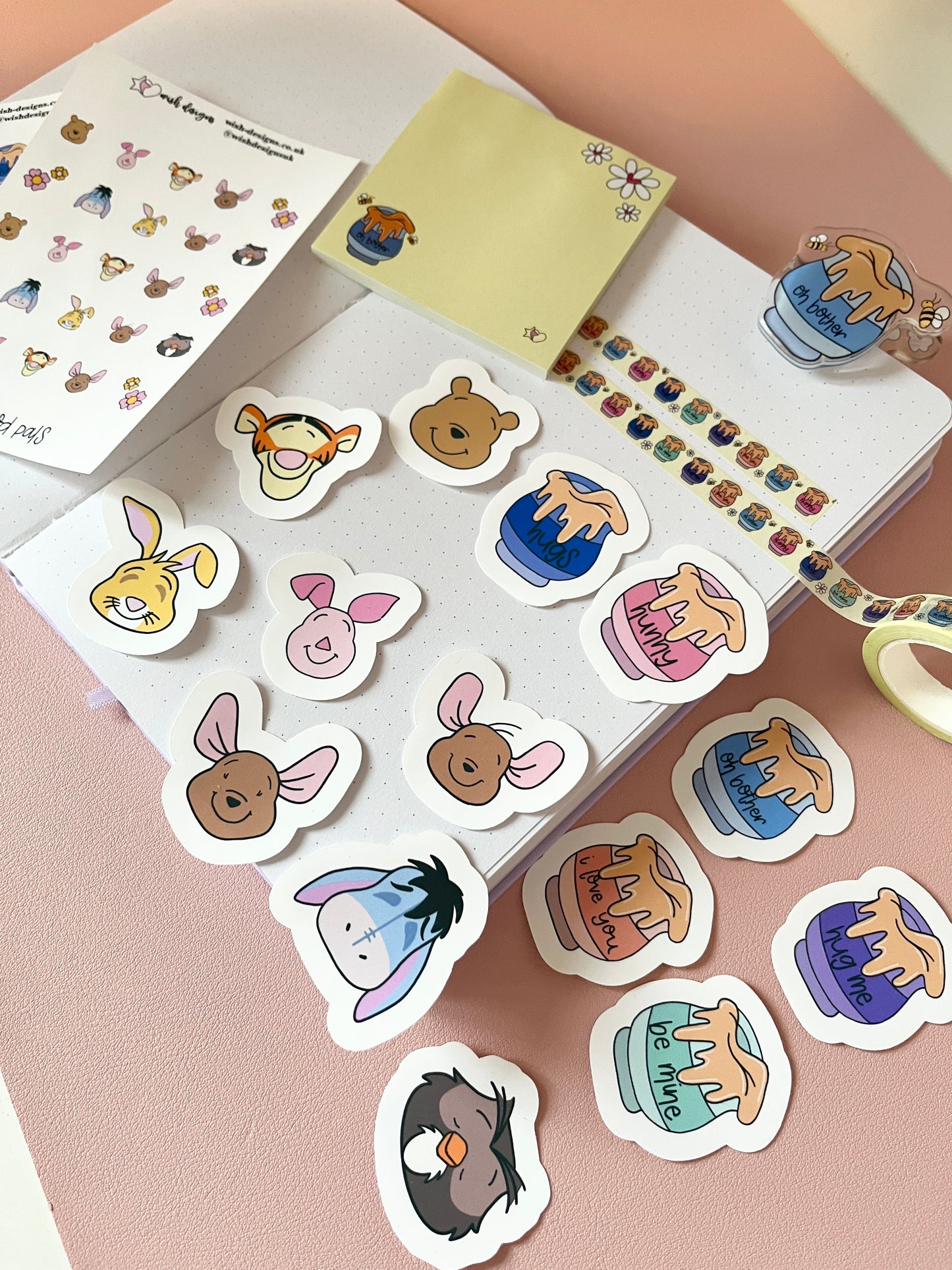Acre Wood Stickers, Washi Tape & More Bundle