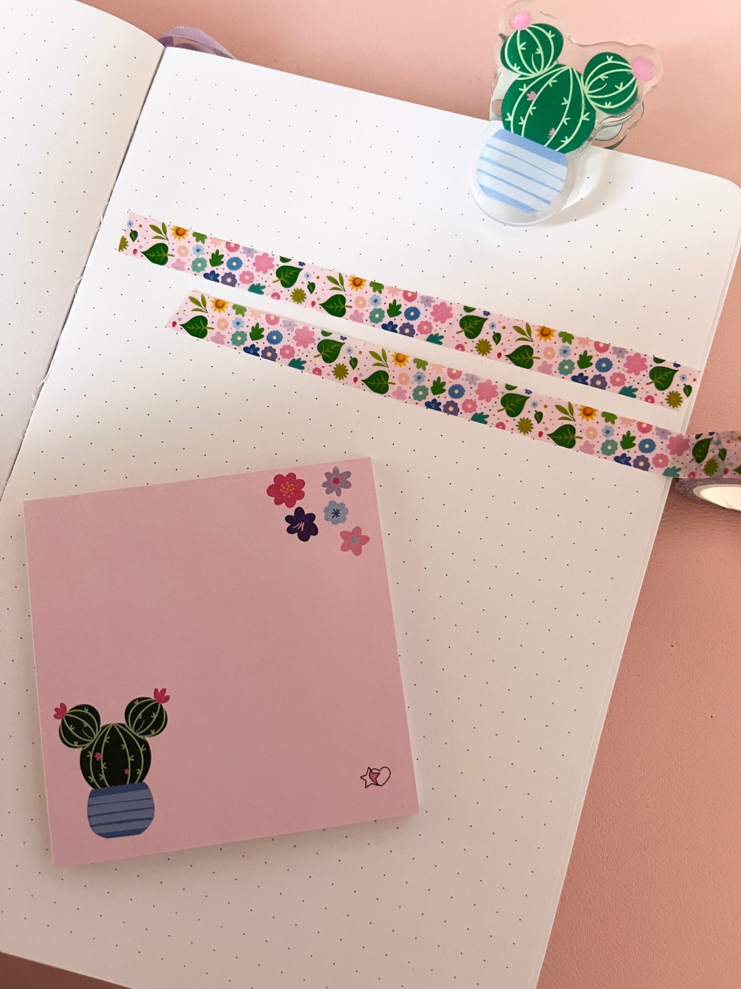 Flower & Garden Sticky Notes, Washi Tape & More Bundle