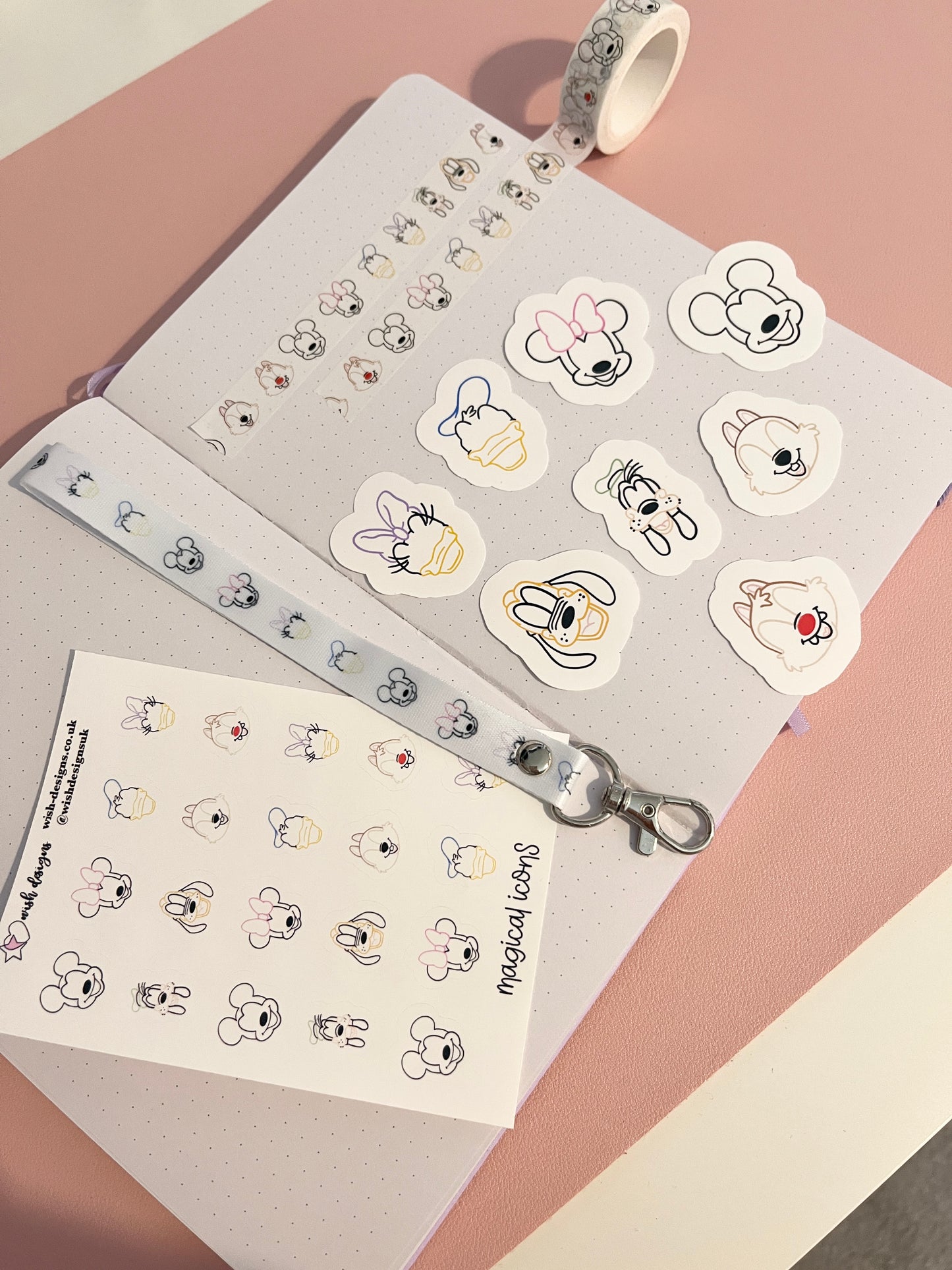 Magical Icons Stickers & Washi Tape Bundle