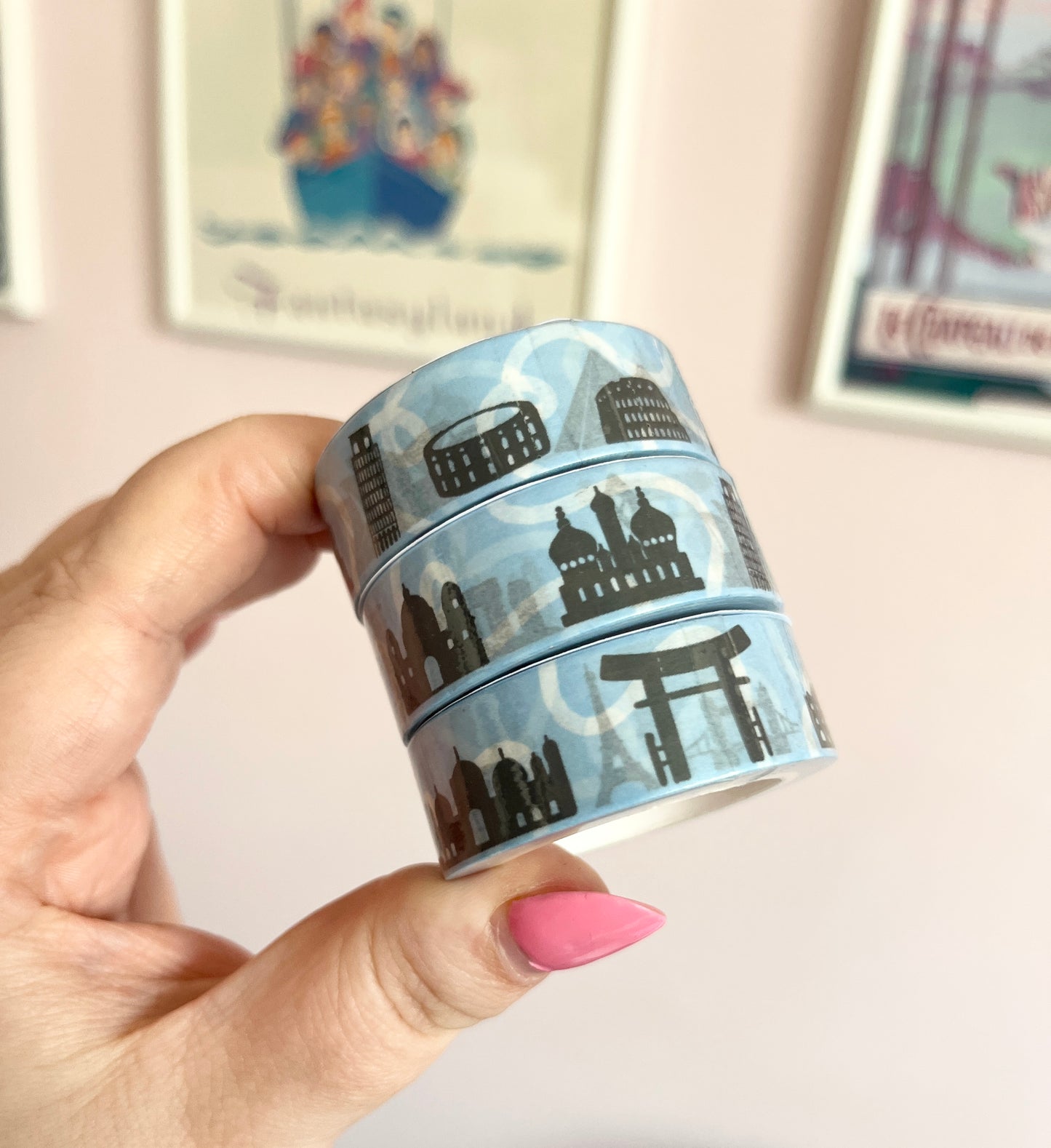 15mm City Skyline Washi Tape