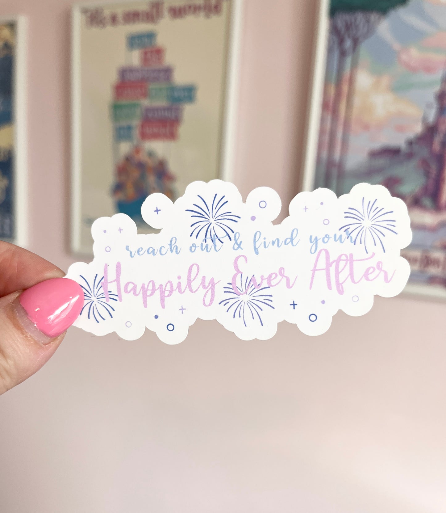 Happily Ever After Large Vinyl Sticker